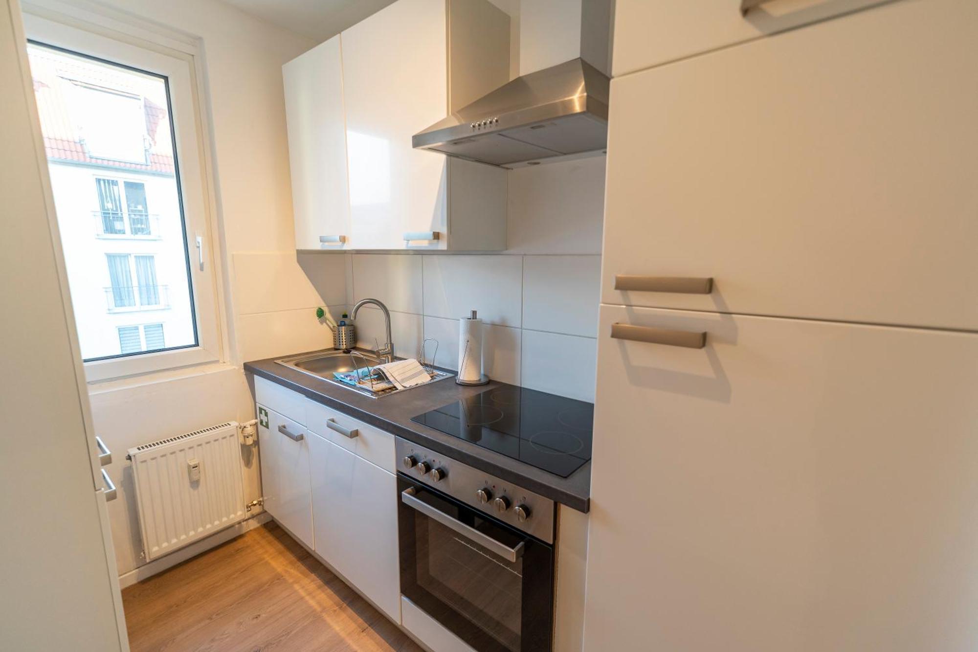 Rr - Stylish Apartment 50Qm - Wifi - Washer - Tv Magdeburgo Esterno foto
